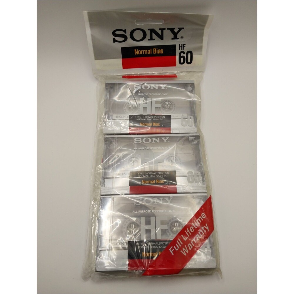 Sony HF 60 VTG Original Packaging 3 In Package